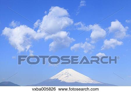 Stock Photograph - View of Mount Fuji. Fotosearch