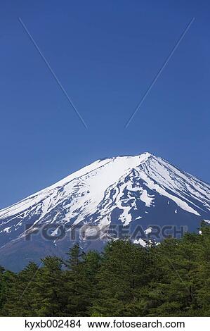 View Of Mount Fuji, Yamanashi Prefecture, Japan View Large Photo Image Picture - View Of Mount Fuji, Yamanashi Prefecture, Japan. Fotosearch