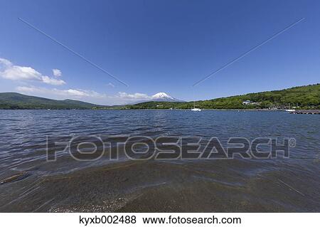 View Of Mount Fuji, Yamanashi Prefecture, Japan View Large Photo Image Stock Photo - View Of Mount Fuji, Yamanashi Prefecture, Japan. Fotosearch