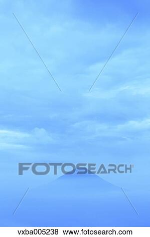 Stock Photo - View Of Mount Fuji, Yamanashi Prefecture, Japan. Fotosearch