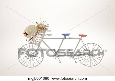 Vintage bicycle decoration View Large Photo Image Stock Image - Vintage bicycle decoration. Fotosearch