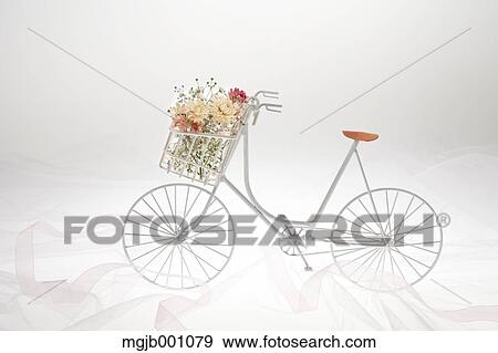 Vintage bicycle decoration View Large Photo Image Stock Photo - Vintage bicycle decoration. Fotosearch