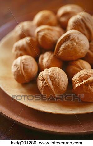 Stock Image - Walnuts. Fotosearch