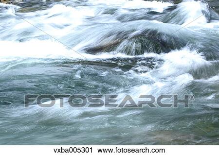 Stock Image - Water Stream. Fotosearch