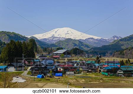 Stock Image - Yamagata Prefecture, Japan. Fotosearch