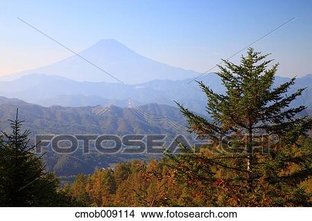 Picture - Yamanashi Prefecture, Japan. Fotosearch
