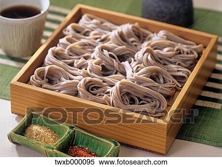 Stock Photography - Buckwheat noodles. Fotosearch