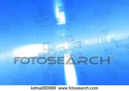 Stock Photo - CG communication image. Fotosearch