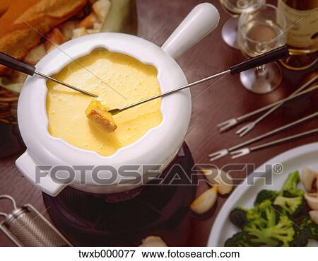 Cheese Fondue View Large Photo Image Stock Photo - Cheese Fondue. Fotosearch