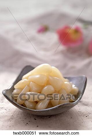 Stock Image - Chinese Scallion. Fotosearch