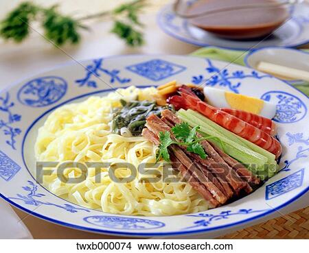 Cold Noodles View Large Photo Image Picture - Cold Noodles. Fotosearch