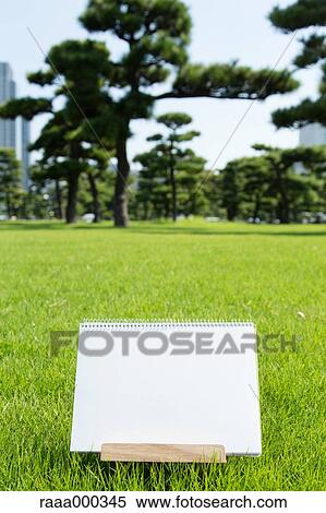 Empty sketchbook on grassland View Large Photo Image Stock Photography - Empty sketchbook on grassland. Fotosearch