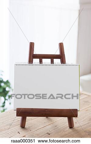 Stock Image - Empty sketchbook. Fotosearch