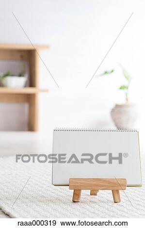 Stock Photo - Empty sketchbook. Fotosearch