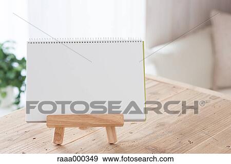 Stock Photo - Empty sketchbook. Fotosearch