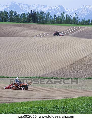 Farm workers in the countryside View Large Photo Image Stock Photography - Farm workers in the countryside. Fotosearch