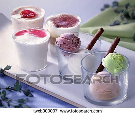 Stock Photo - Ice cream. Fotosearch