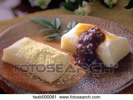 Stock Image - Japanese confectionery. Fotosearch