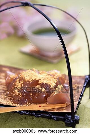 Stock Photography - Japanese confectionery. Fotosearch