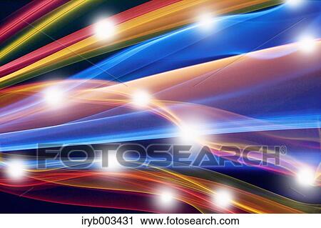 Stock Image - Light flow. Fotosearch
