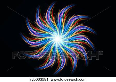 Stock Image - Light flow. Fotosearch