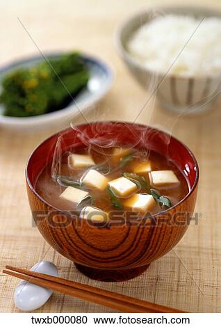 Stock Image - Miso Soup. Fotosearch