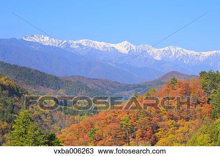 Stock Image - Nagano Prefecture, Japan. Fotosearch