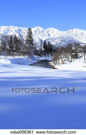 Stock Image - Nagano Prefecture, Japan. Fotosearch