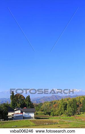 Stock Photograph - Nagano Prefecture, Japan. Fotosearch