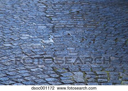 Stock Image - Paved road. Fotosearch