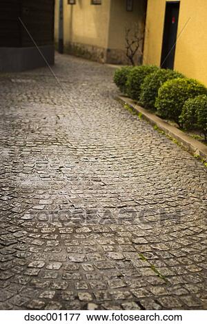 Paved road View Large Photo Image Stock Photo - Paved road. Fotosearch