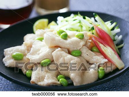 Pork Shabu Shabu View Large Photo Image Stock Photograph - Pork Shabu Shabu. Fotosearch