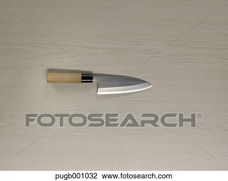 Professional kitchen knife View Large Photo Image Stock Image - Professional kitchen knife. Fotosearch