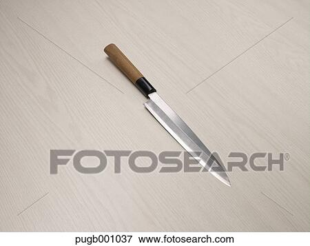Professional kitchen knife View Large Photo Image Stock Photo - Professional kitchen knife. Fotosearch