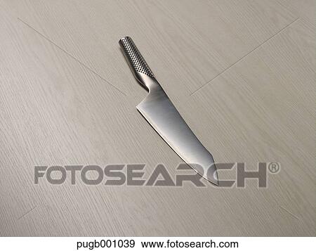 Professional kitchen knife View Large Photo Image Stock Photo - Professional kitchen knife. Fotosearch