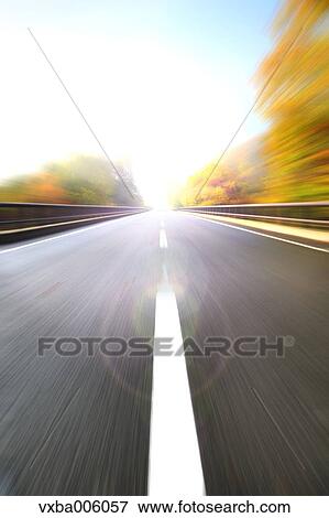 Stock Photo - Street in the countryside. Fotosearch