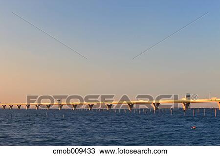 Stock Image - Tokyo Bay Aqua-Line, Tokyo, Japan. Fotosearch