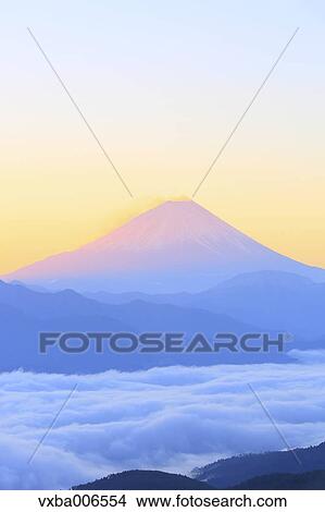 View of Mount Fuji, Yamanashi Prefecture, Japan View Large Photo Image Picture - View of Mount Fuji, Yamanashi Prefecture, Japan. Fotosearch