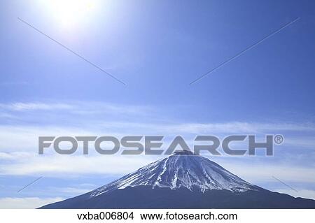 View of Mount Fuji, Yamanashi Prefecture, Japan View Large Photo Image Picture - View of Mount Fuji, Yamanashi Prefecture, Japan. Fotosearch