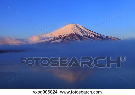 View of Mount Fuji, Yamanashi Prefecture, Japan View Large Photo Image Picture - View of Mount Fuji, Yamanashi Prefecture, Japan. Fotosearch