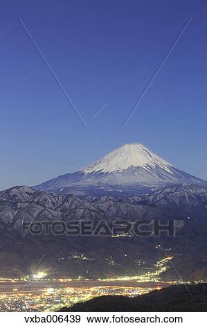 View of Mount Fuji, Yamanashi Prefecture, Japan View Large Photo Image Stock Photo - View of Mount Fuji, Yamanashi Prefecture, Japan. Fotosearch
