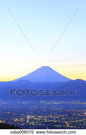 View of Mount Fuji, Yamanashi Prefecture, Japan View Large Photo Image Stock Photo - View of Mount Fuji, Yamanashi Prefecture, Japan. Fotosearch