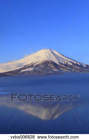 View of Mount Fuji, Yamanashi Prefecture, Japan View Large Photo Image Stock Photo - View of Mount Fuji, Yamanashi Prefecture, Japan. Fotosearch