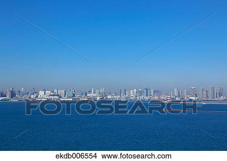 View of Tokyo, Japan View Large Photo Image Picture - View of Tokyo, Japan. Fotosearch