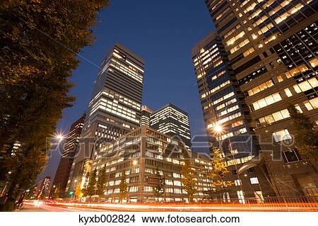 Picture - View of Tokyo, Japan. Fotosearch