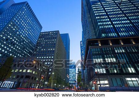 Stock Image - View of Tokyo, Japan. Fotosearch