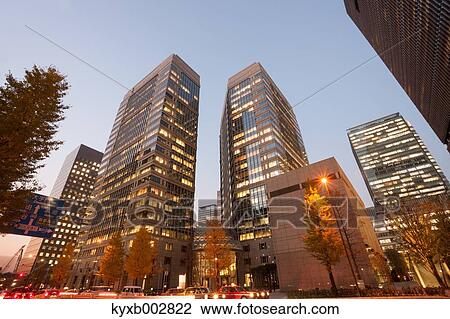 Stock Image - View of Tokyo, Japan. Fotosearch