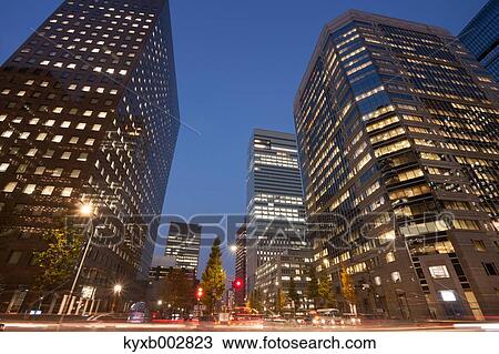 Stock Image - View of Tokyo, Japan. Fotosearch