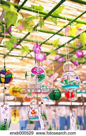 Wind chimes View Large Photo Image Stock Photo - Wind chimes. Fotosearch