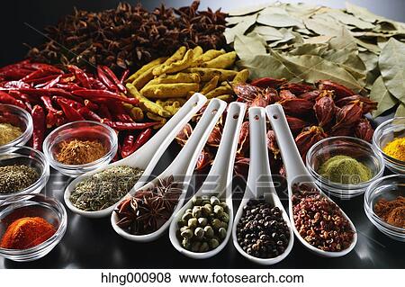 Assorted spices View Large Photo Image Stock Photo - Assorted spices. Fotosearch
